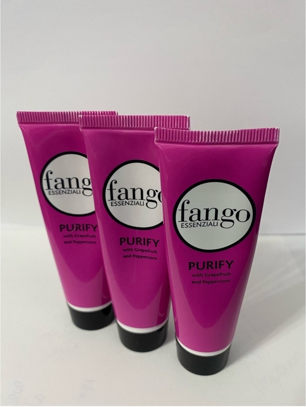 3 x Fango Essenziali Purify Face Mask with Grapefruit and Peppercorn 1 oz NEW